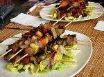  PINCHOS DE CARNE PIMENTADOS