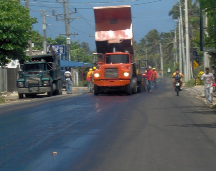  INICIAN TRABAJOS ASFALTADO CALLE SECTOR LA CIÉNAGA
