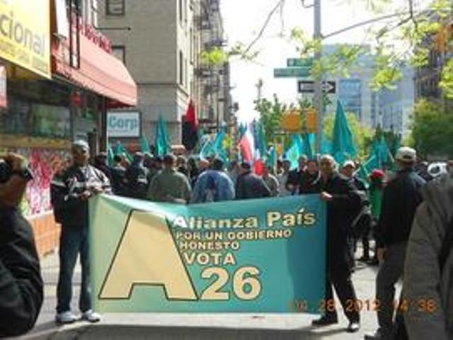  CANDIDATO A DIPUTADO DE ULTRAMAR ALIANZA PAÍS REITERA COMBATIRÁ CORRUPCIÓN