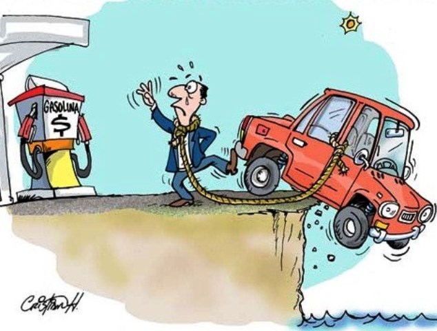 Resultado de imagen para combustibles sube