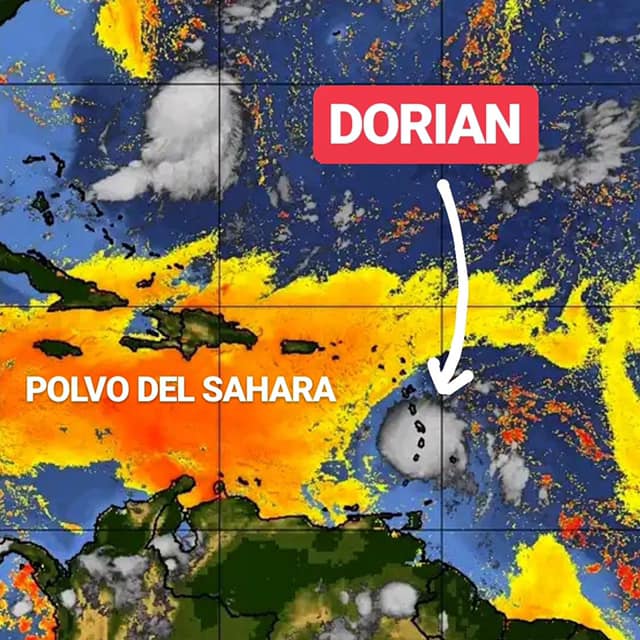  Meteorología anuncia mucho calor y pocas lluvias en las próximas horas, se sigue trayectoria Tormenta Dorian