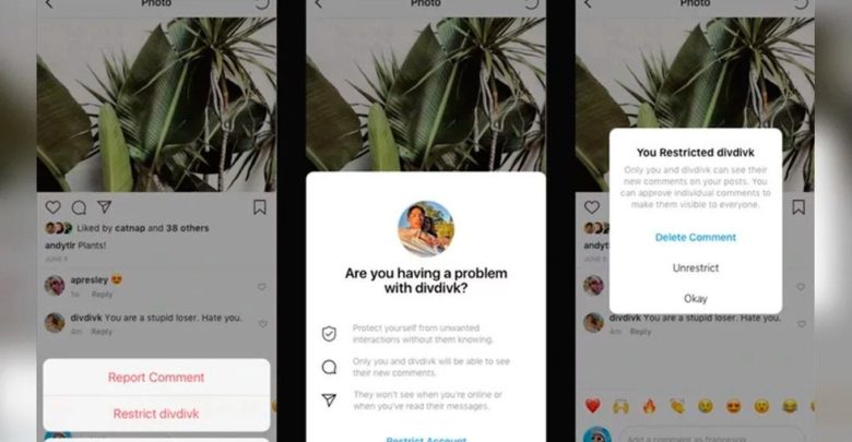 Instagram va contra ciberacoso, lanza ‘Restringir’