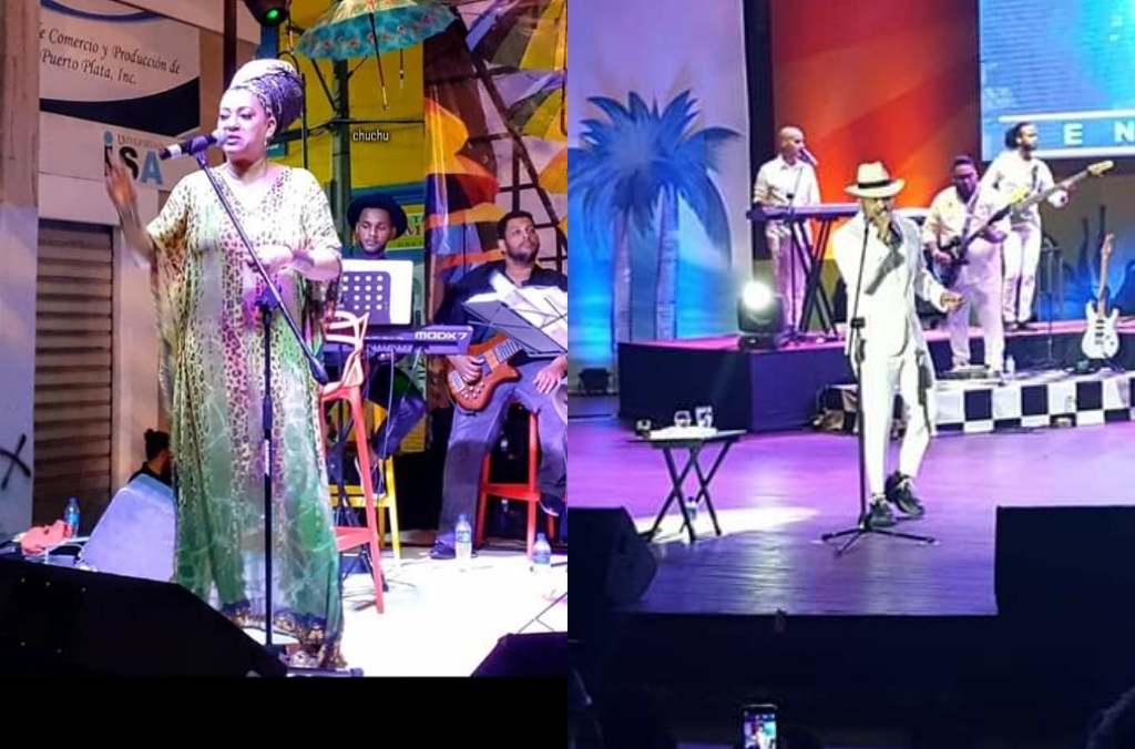 Artistas Wason Brazobán y Diomary “La Mala” se presentaron con éxitos en Puerto Plata este fin de semana