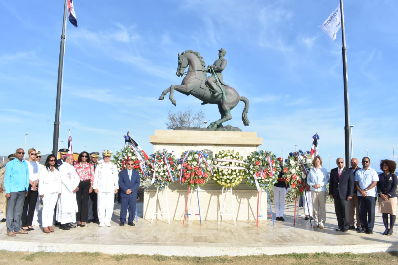 Conmemoraron en Puerto Plata con varios actos el 180 aniversario natalicio del prócer Gregorio Luperón