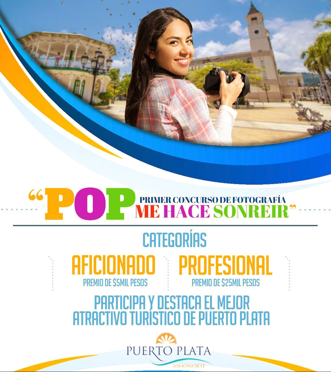   Anuncian primer concurso de fotografía titulado“Puerto Plata me hace sonreír