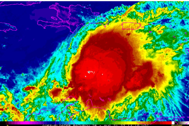  Alertan de inundaciones, deslizamientos de tierra y crecidas de ríos por tormenta Franklin