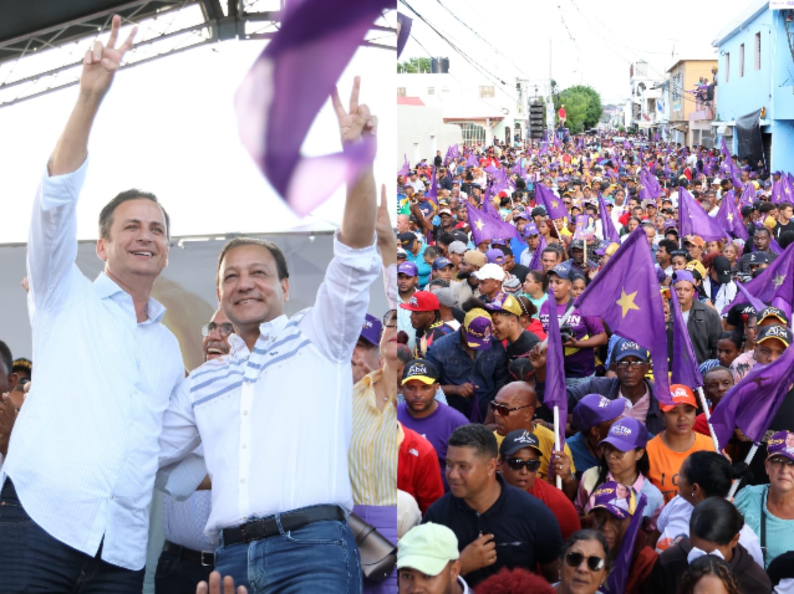 Candidato presidencial del PLD Abel Martínez encabezó concentración en parte baja de Puerto Plata 