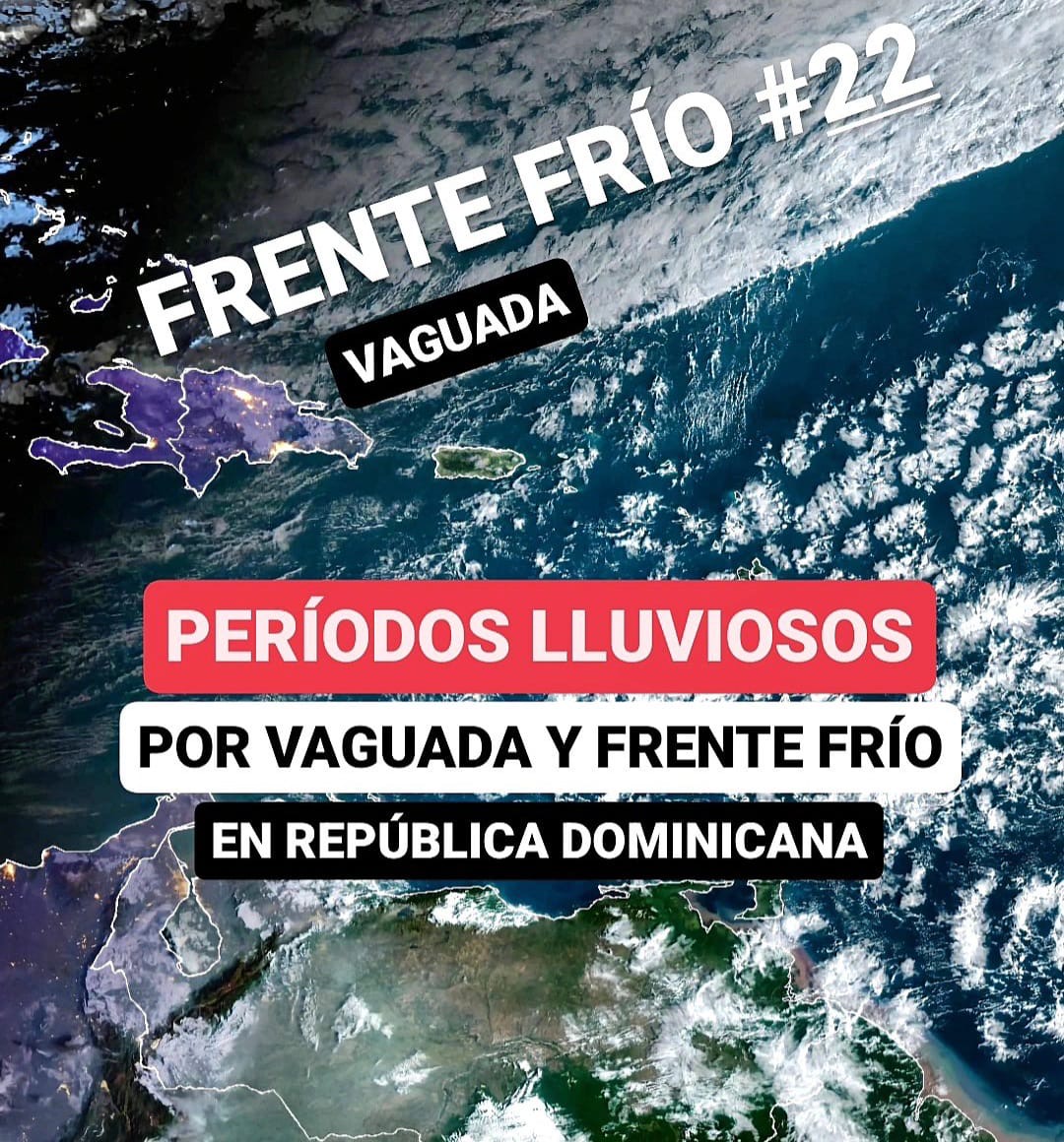 Advierten continuarán las lluvias por frente frío y vaguada, Puerto Plata en alerta amarilla   