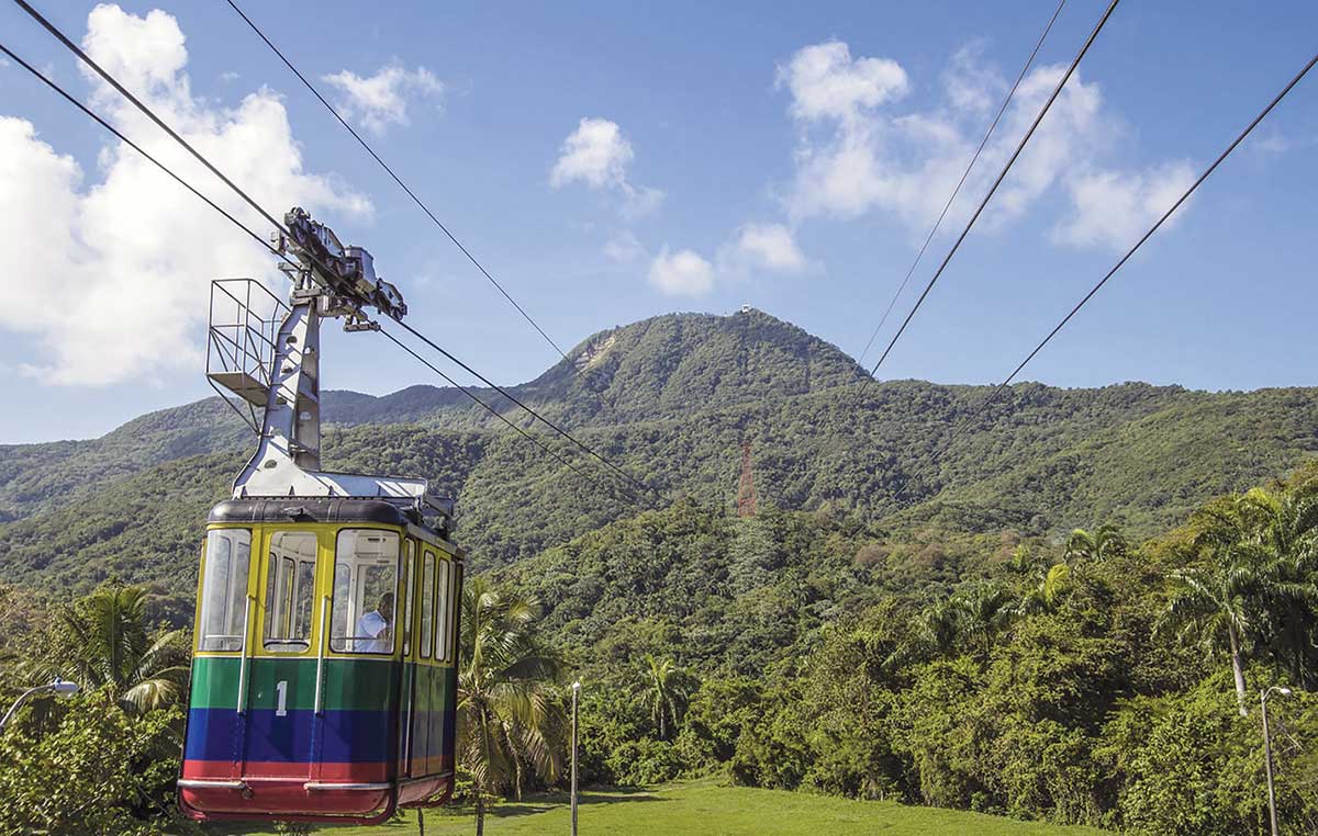 Remodelación del teleférico y capacidad de carga de la Loma Isabel de Torre