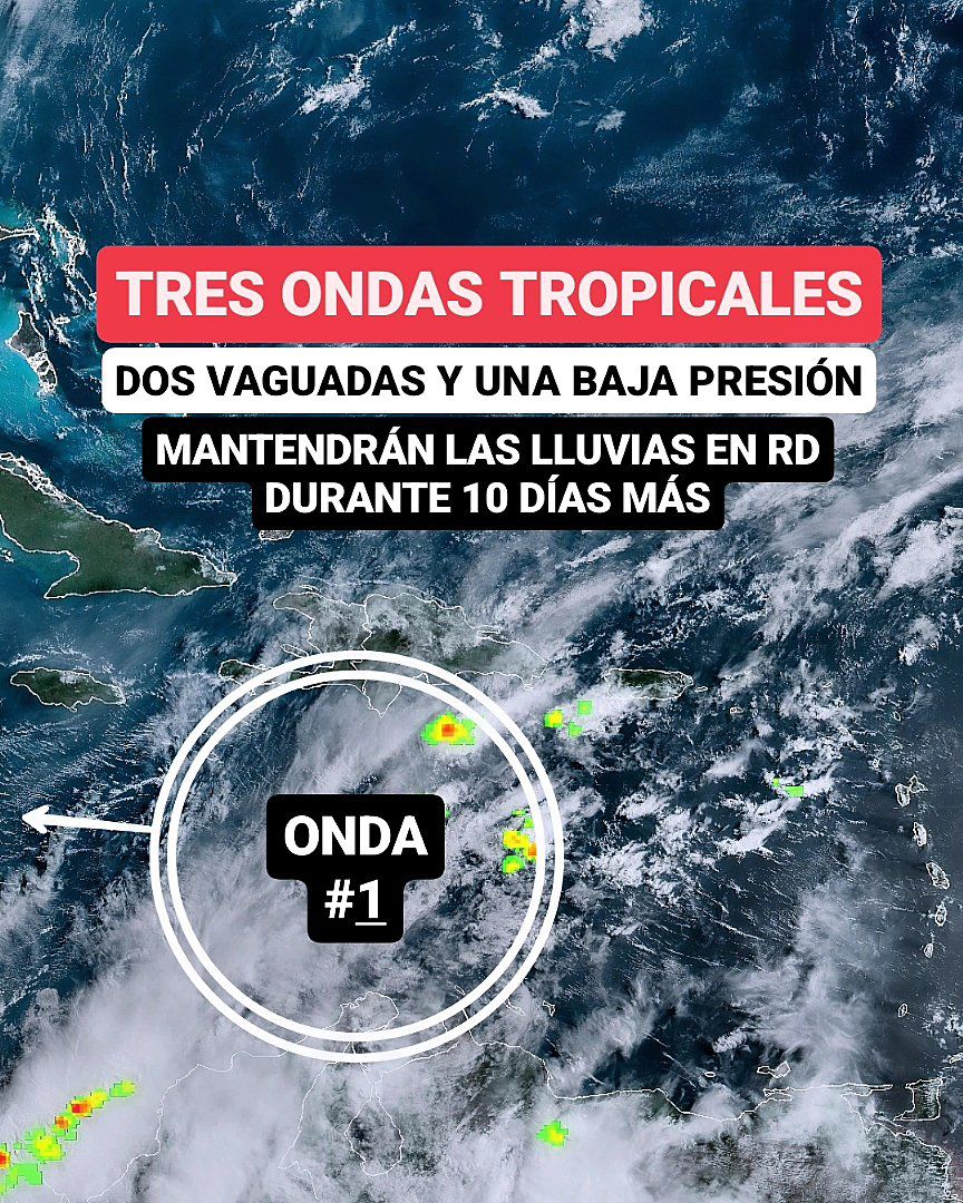 Advierten varios fenómenos naturales causaran fuertes aguaceros en las próximas horas    