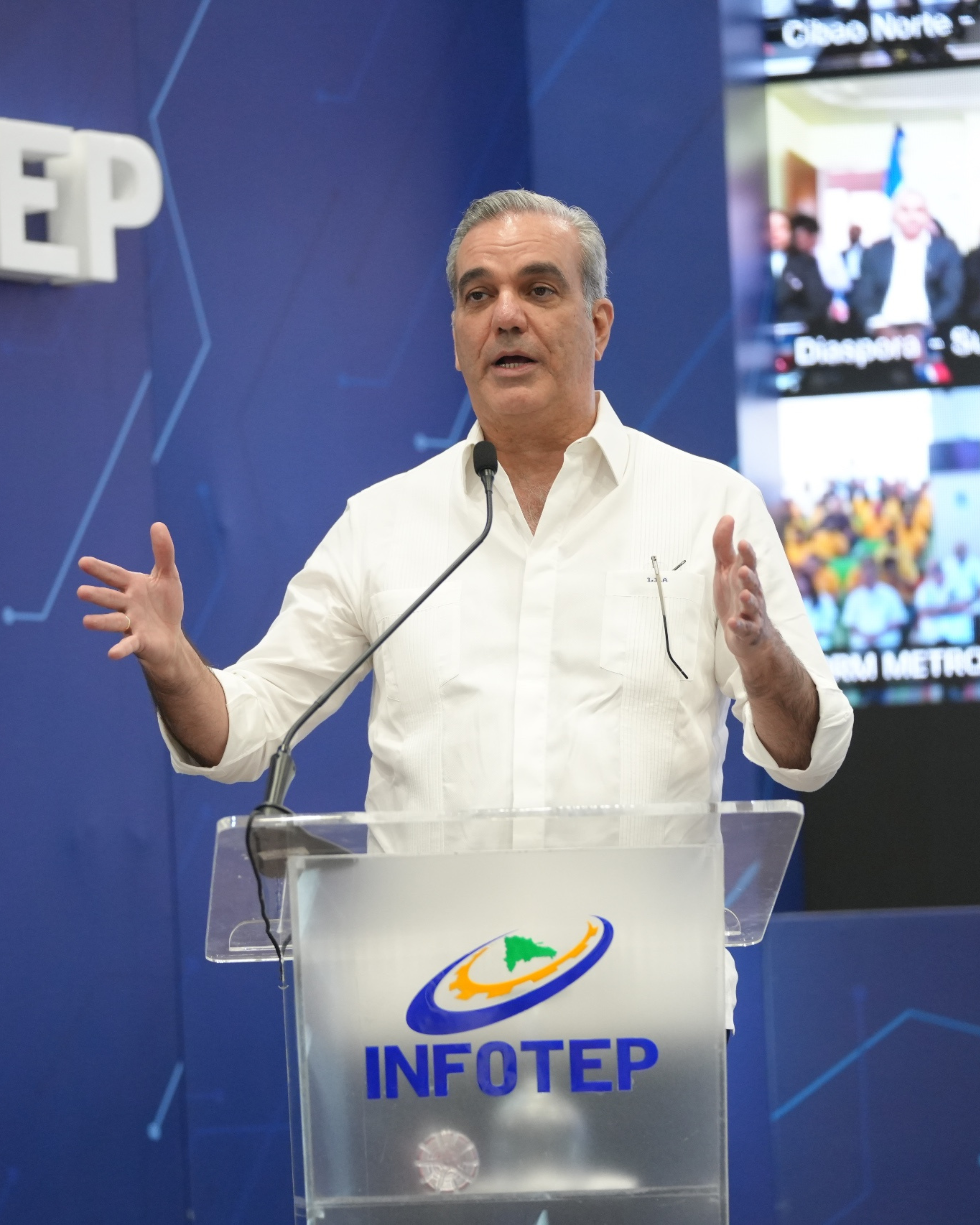 Presidente Abinader inaugura Red Unificada de la Formación Técnica Profesional del INFOTEP