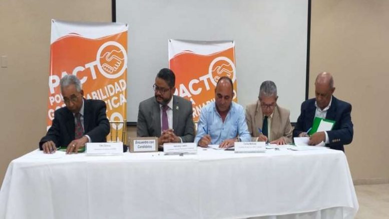 Participación Ciudadana auspició “Pacto por la Gobernabilidad Municipal” en Puerto Plata