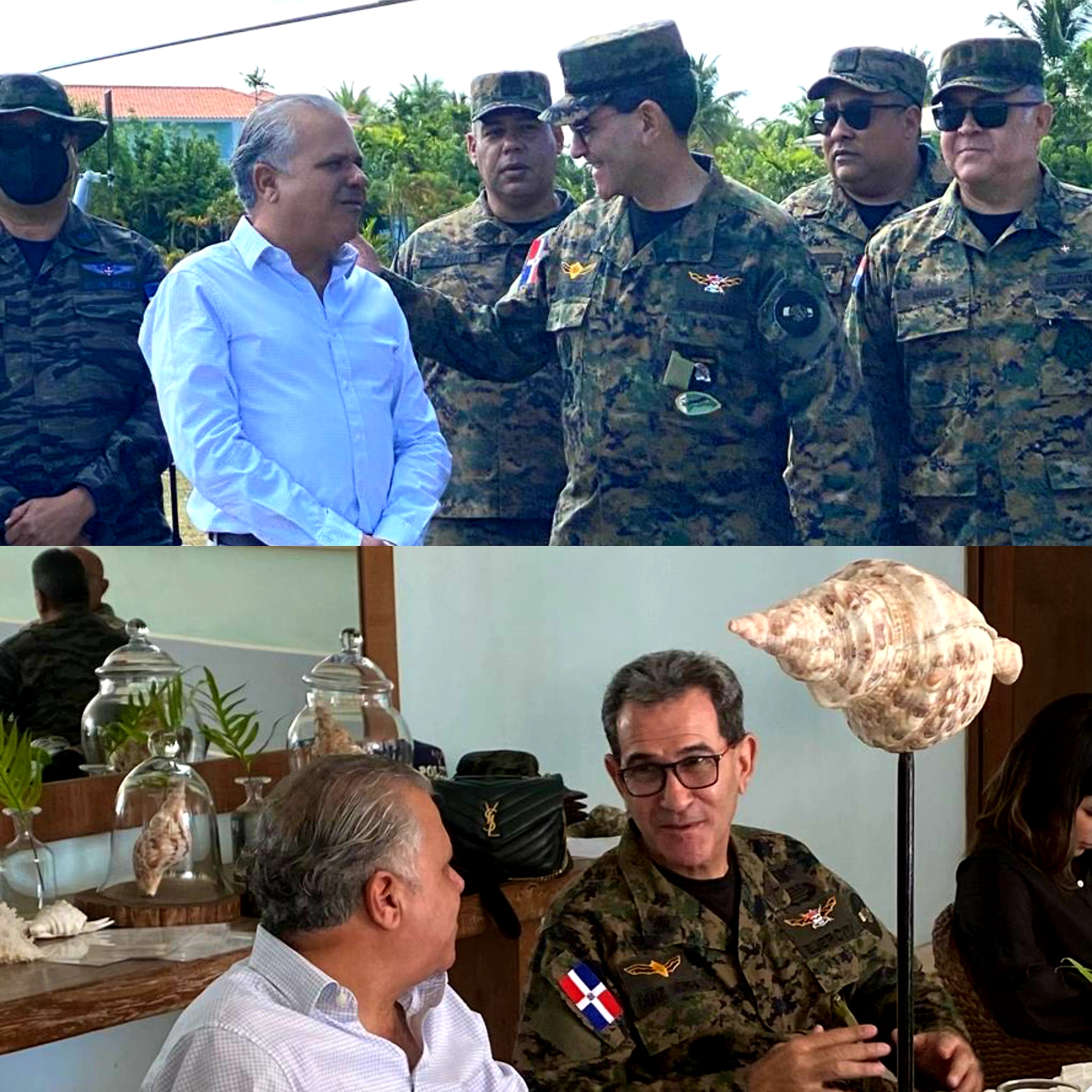 Ministro de Defensa visitó complejo hotelero de Playa Dorada en Puerto Plata