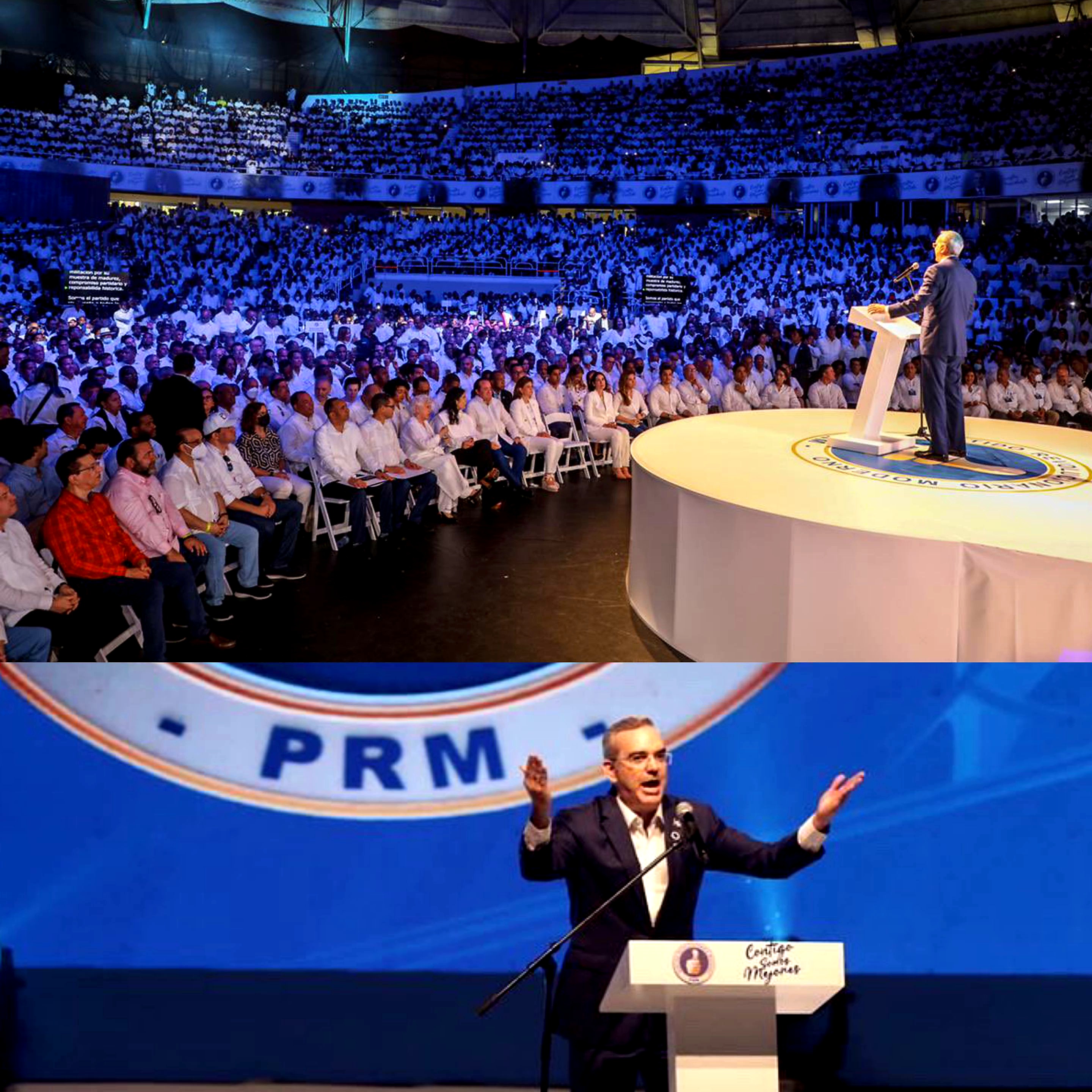 Presidente Abinader le tiró duro al PLD y FP alegando que “el pasado es corrupción e impunidad”