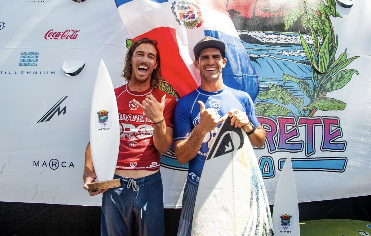 Atleta chileno Manuel Selman conquista Mundial de Surf celebrada en Playa Caberete de Puerto Plata 