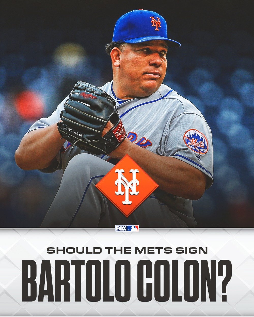 Veteranísimo lanzador Bartolo Colón pudiera ser contratado por Mets de Nueva York