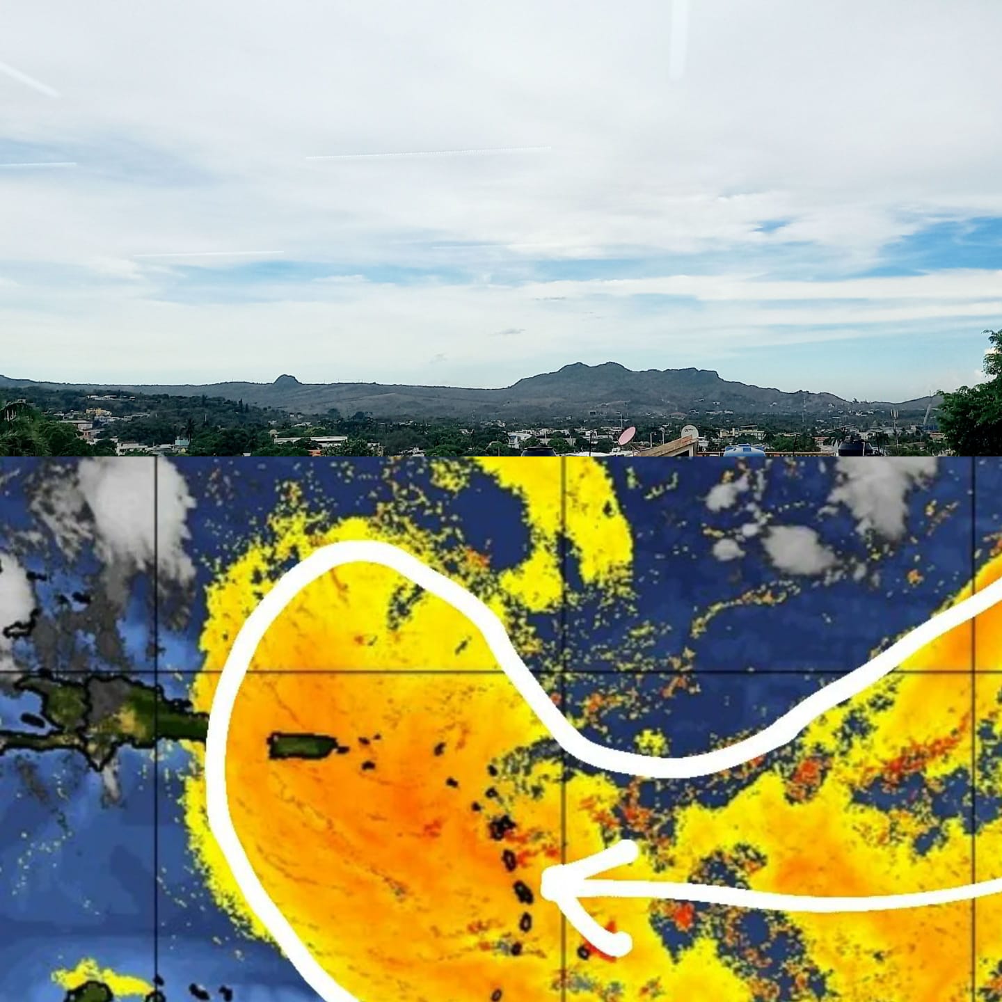 Gran nube de polvo del Sahara incrementará sensación térmica y temperaturas calurosas en RD