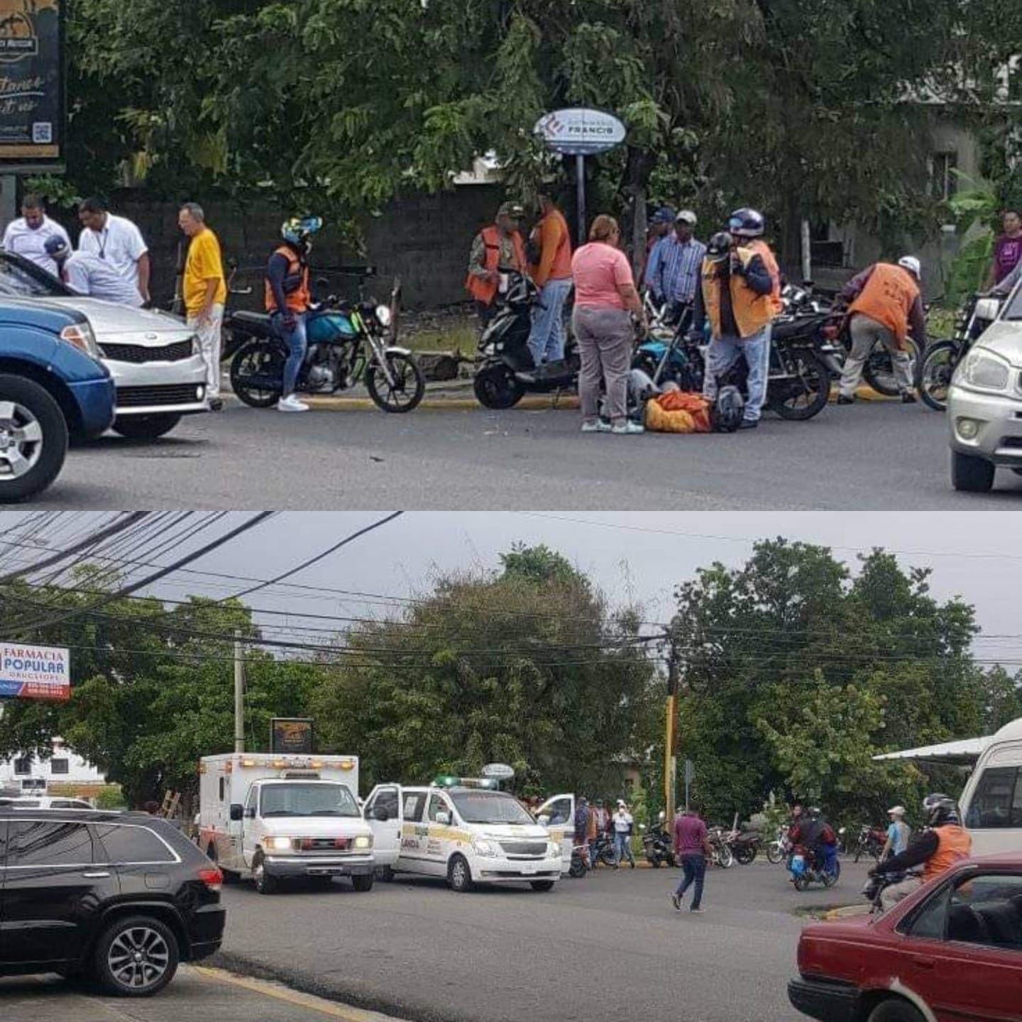 Accidentes de tránsito dejan cinco personas heridas en vías de Puerto Plata