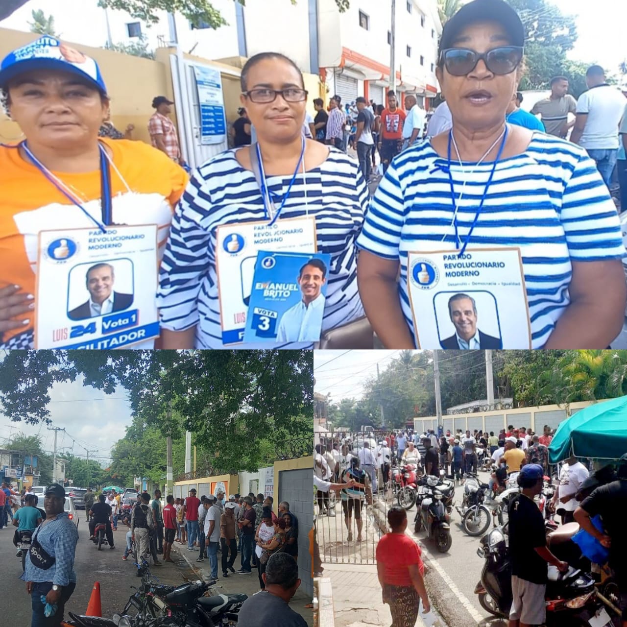 Votaciones internas del PRM fueron muy concurrida en recintos electorales de Puerto Plata