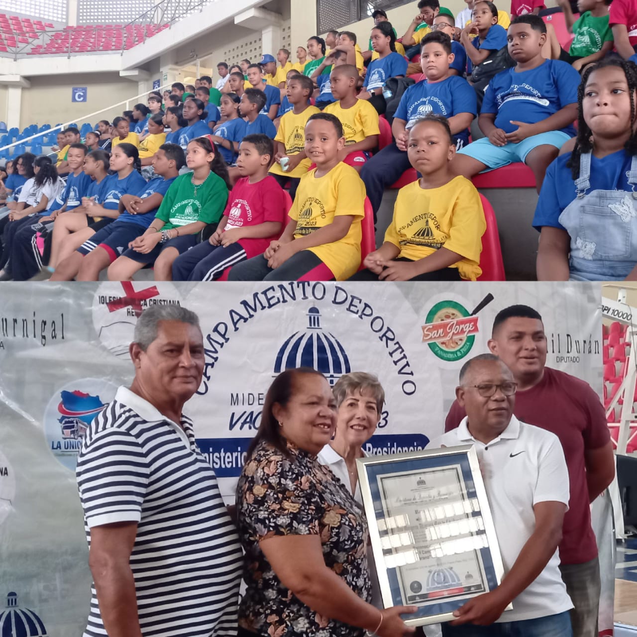 Se realizo con éxito Campamento Deportivo de Verano 2023 efectuado con cientos de niños en Puerto Plata