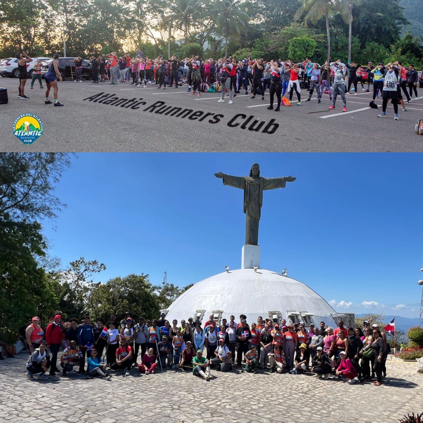 Atlántic Runners Club realizó con rotundo éxito 3er. viaje a la Loma Isabel de Torres