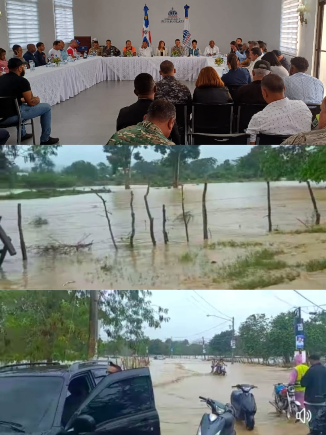    Pudieran declarar a Puerto Plata en estado de emergencia por continuidad de las lluvias causadas por vaguada