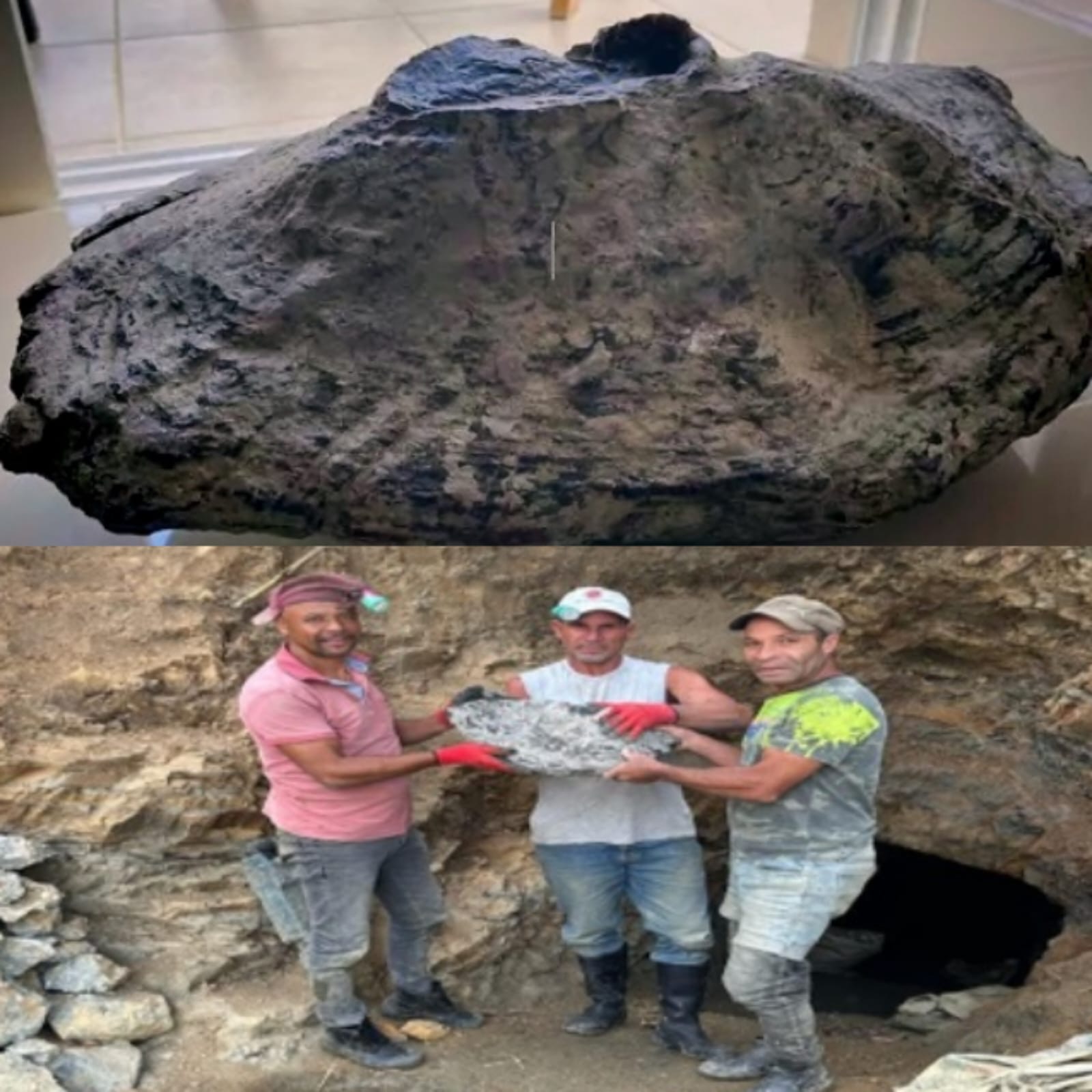  ¡Que tremenda novedad! Hallan en Puerto Plata la piedra de ámbar más grande de toda la historia