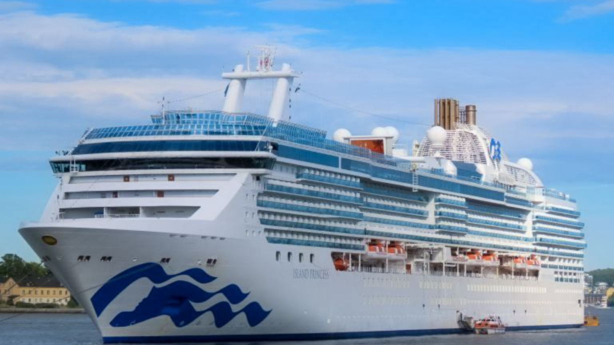 El crucero Island Princess retorna a RD después de 15 años sin tocar puerto dominicano