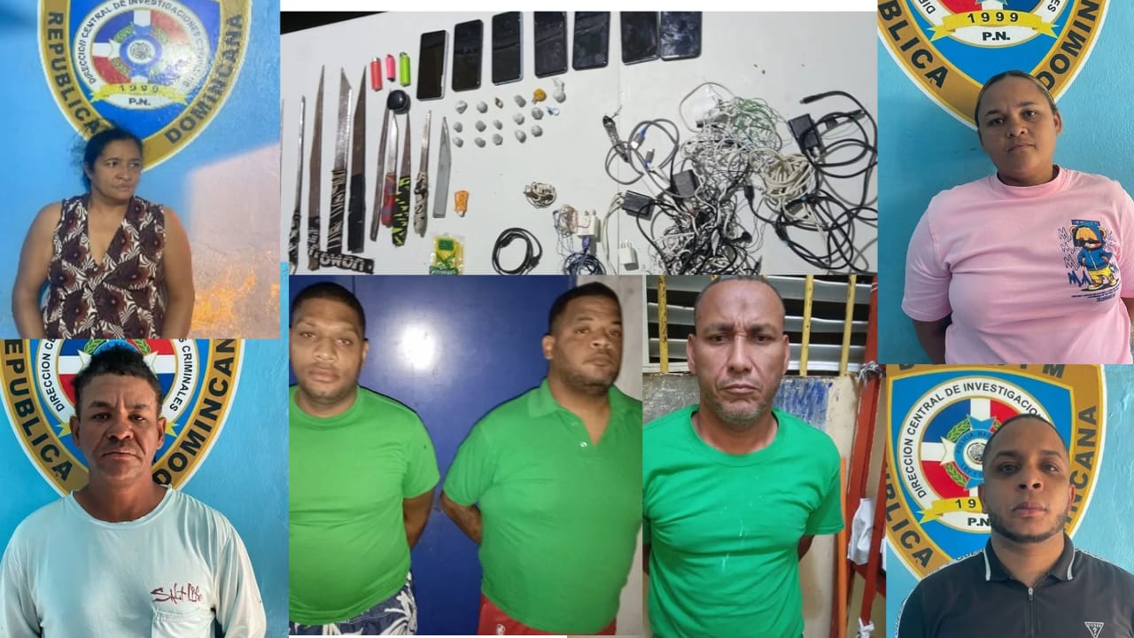 Desmantelan red criminal dedicada a extorsión y estafas en Puerto Plata[