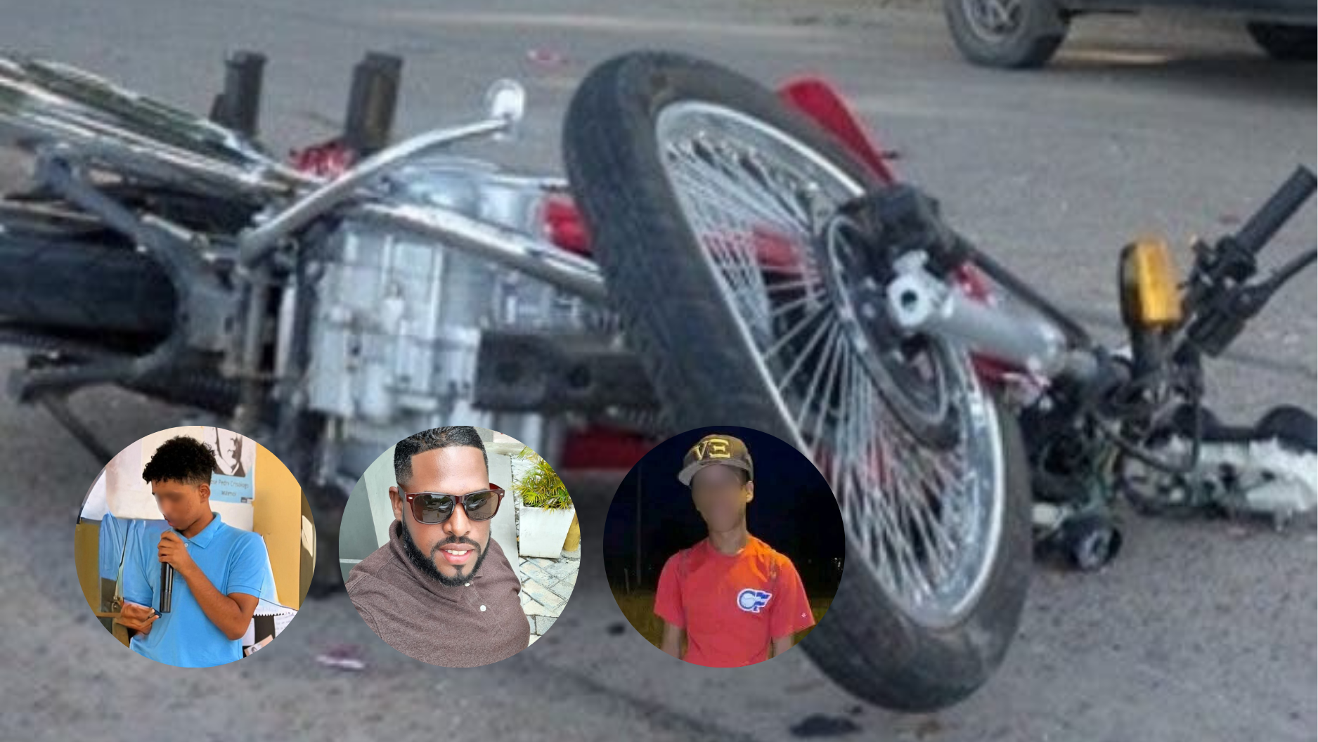     ¡Trágica! Mueren 5 jóvenes en accidentes de motocicletas ocurridos por separado en locaciones de Puerto Plata