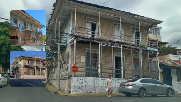    Casa victoriana a punto de colapsar es peligro inminente para ciudadanos en Puerto Plata   