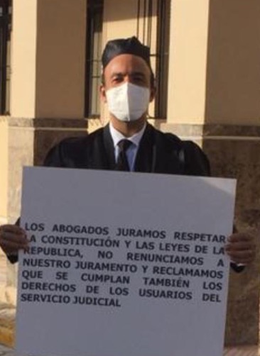 Abogados Puerto Plata protestan